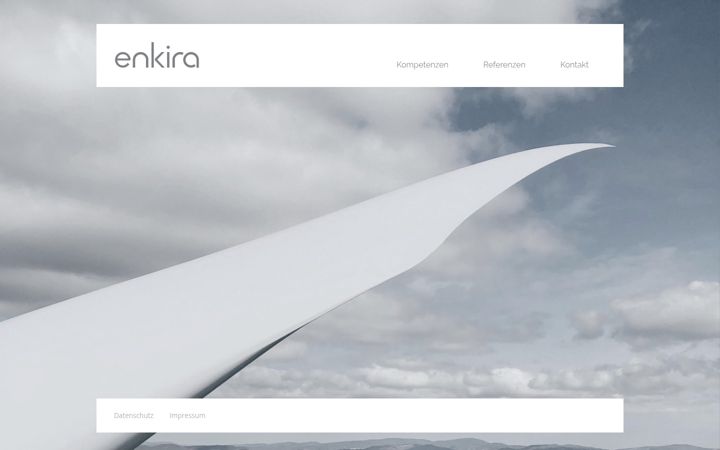 Screenshot of enkira.de