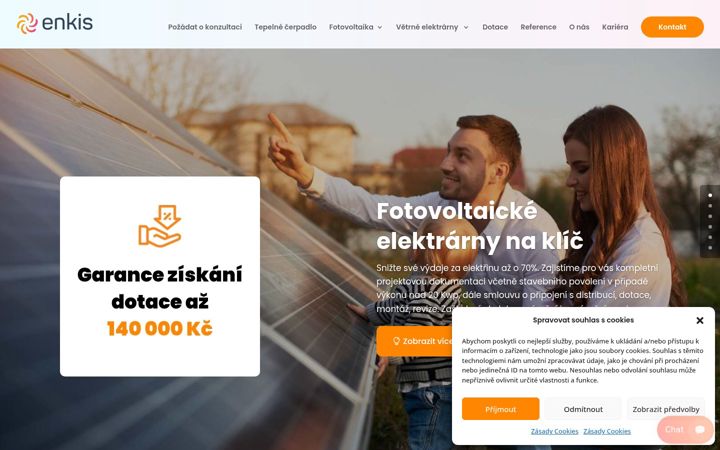 Screenshot of enkis.cz