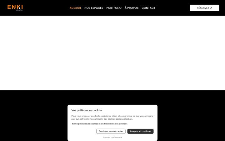 Screenshot of enkistudiocaraibes.com