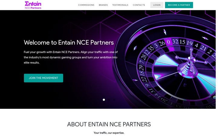 Screenshot of enlabspartners.com