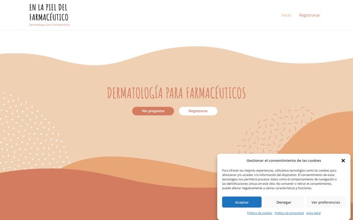 Screenshot of enlapieldelfarmaceutico.es