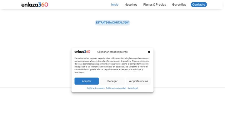 Screenshot of enlaza360.com