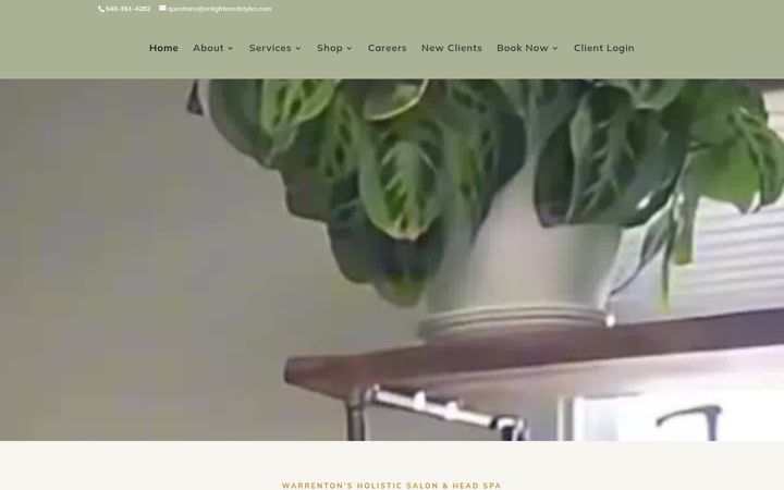 Screenshot of enlightenedstyles.com