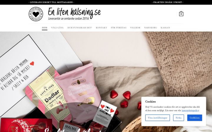 Screenshot of enlitenhalsning.se