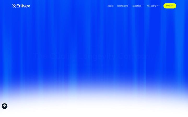 Screenshot of enlivex.com