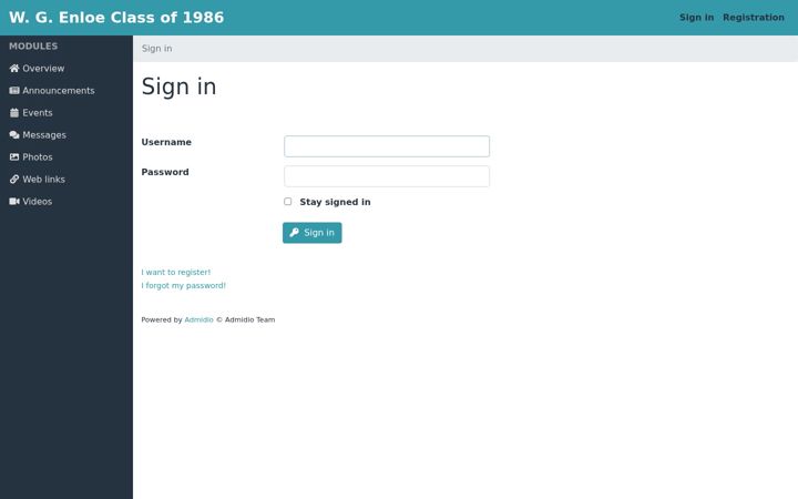 Screenshot of enloe86.com
