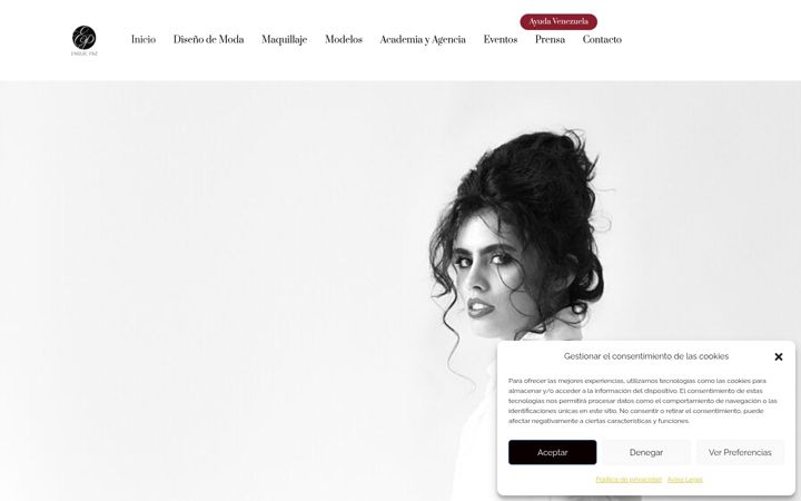 Screenshot of enlucpaz.com