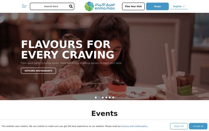 Screenshot of enma-mall.com