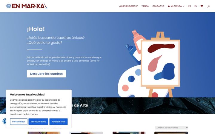 Screenshot του enmarxa.eu