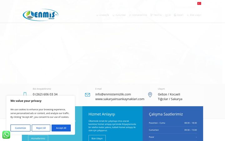 Screenshot of enmistemizlik.com