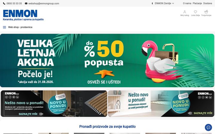 Screenshot of enmongroup.com