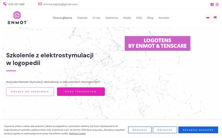 Snímek obrazovky enmot.pl