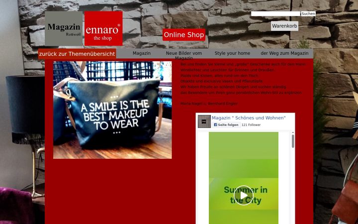 Screenshot of ennaro.com
