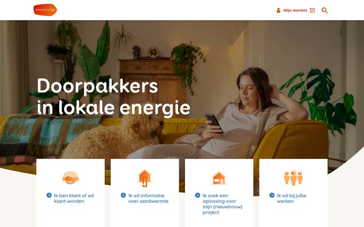 Ekraanipilt saidist ennatuurlijk.nl