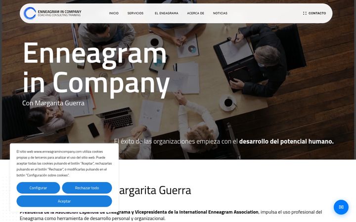 Screenshot of enneagramincompany.com