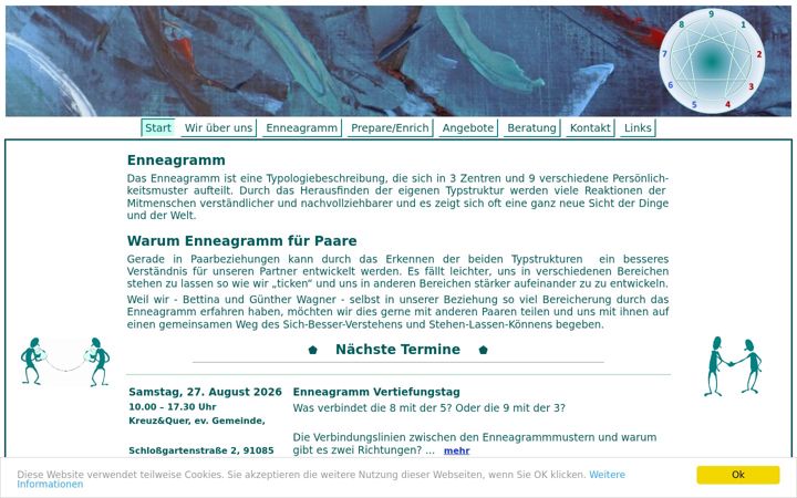 Screenshot of enneagramm-fuer-paare.de