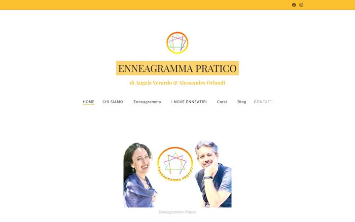 Snímek obrazovky enneagrammapratico.it