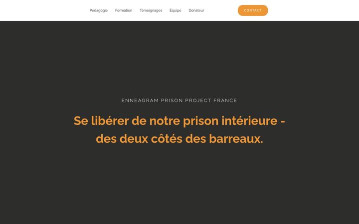 Screenshot of enneagramprisonproject-france.fr