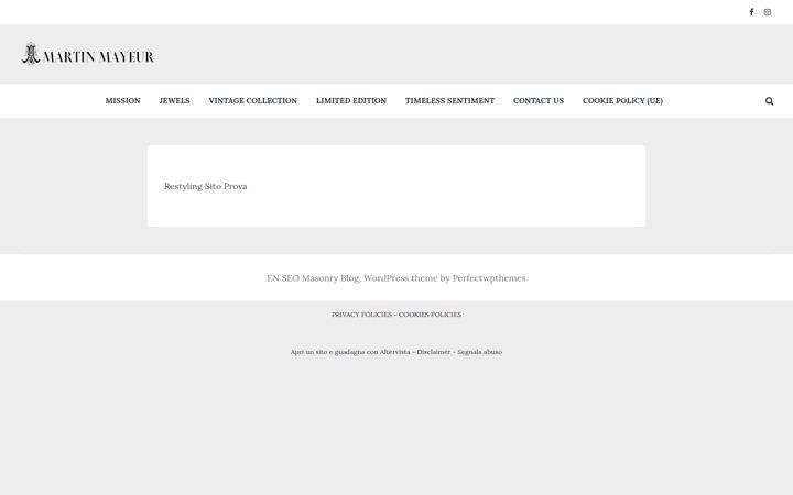 Screenshot stránky ennelleconsulenze.altervista.org