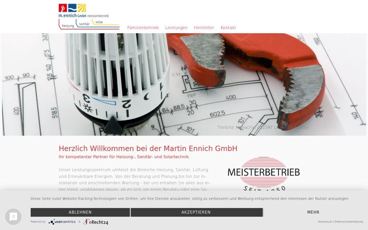 Képernyőkép: ennich-gmbh.de