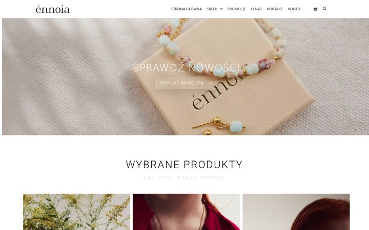 Screenshot ta' ennoiastore.pl