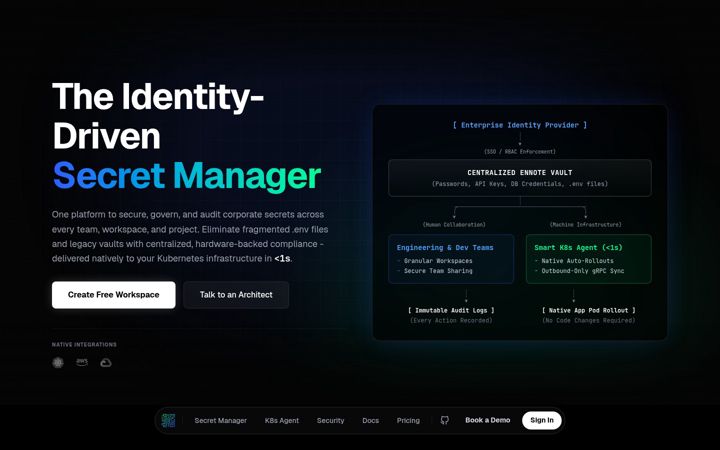 Screenshot of ennote.io
