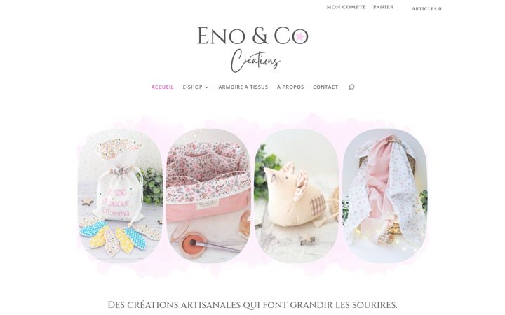 Screenshot of enoandco.fr