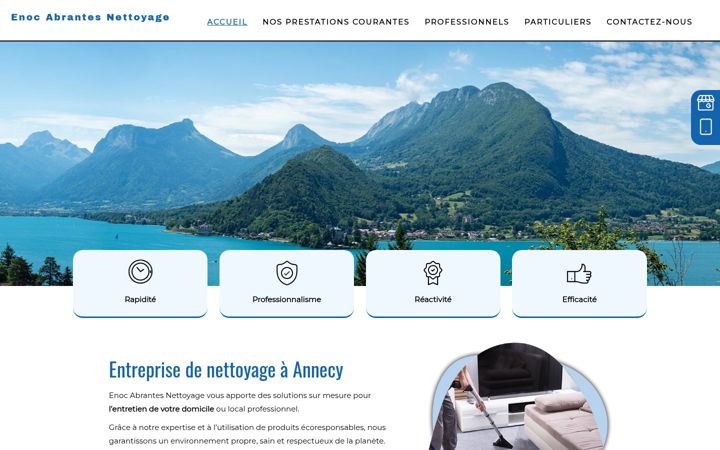 Screenshot of enocabrantes-nettoyage.fr