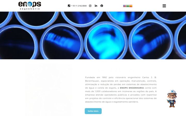 Captură de ecran a enops.com.br