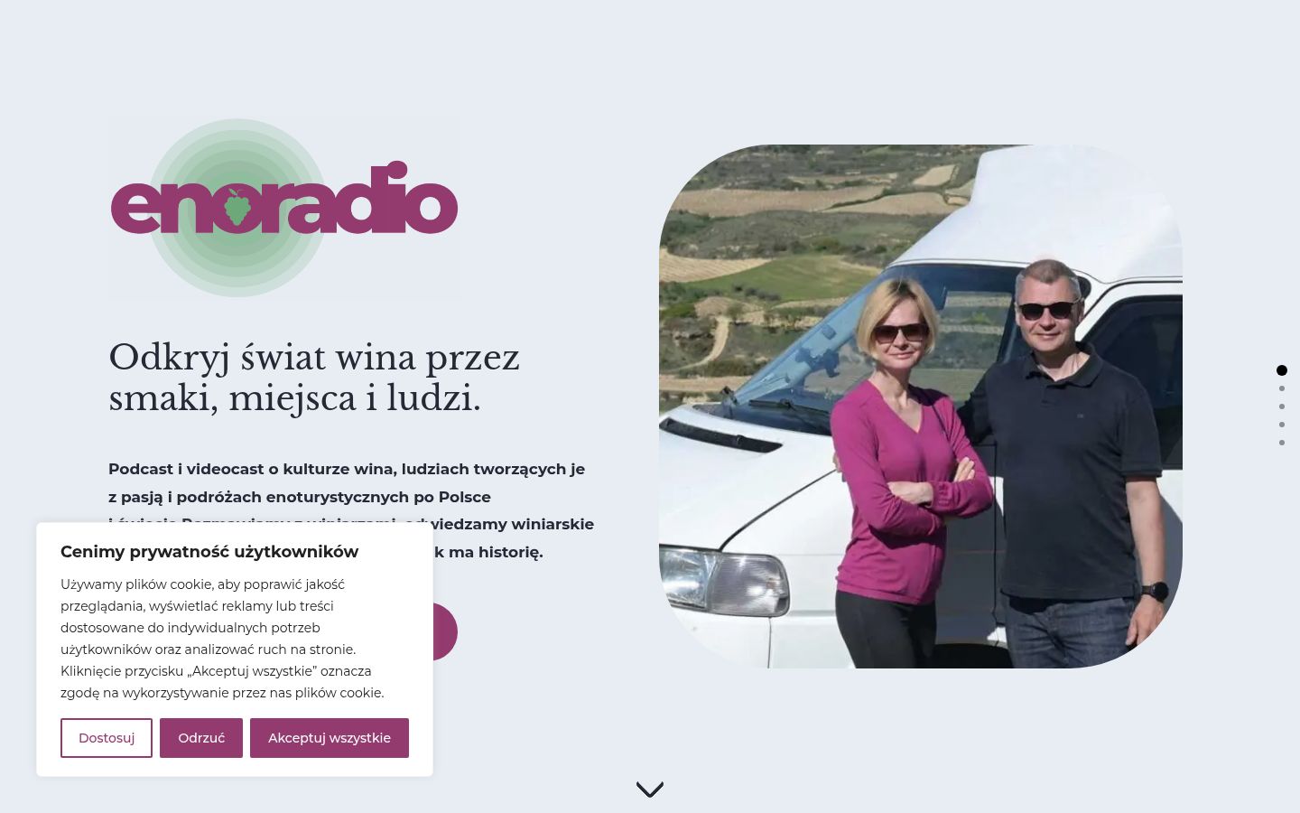 Screenshot tal-banner tal-kunsens muri qabel kwalunkwe interazzjoni