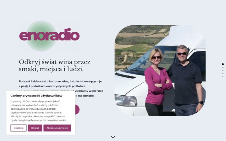 Screenshot ta' enoradio.pl