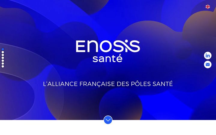 Screenshot of enosis-sante.fr
