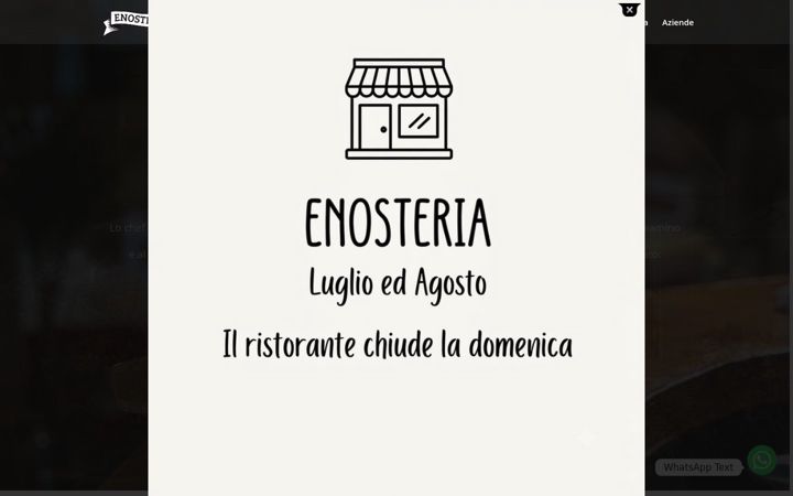 Screenshot of enosteriagallarate.com