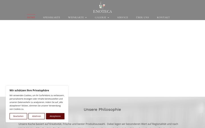 Screenshot stránky enoteca-endorf.de