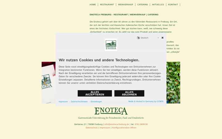 Screenshot of enoteca-freiburg.de