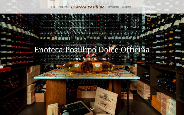Skjermbilde av enoteca-posillipo.it