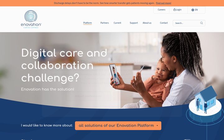 Screenshot of enovationgroup.com