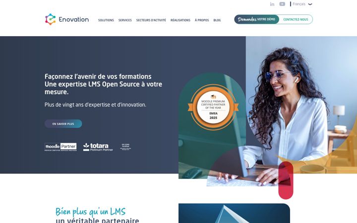 Screenshot of enovationsolutions.fr
