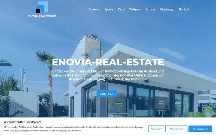 Screenshot di enovia-real-estate.de