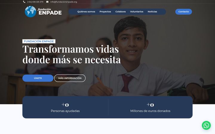 Screenshot of enpade.com