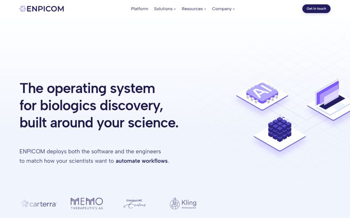 Screenshot of enpicom.com