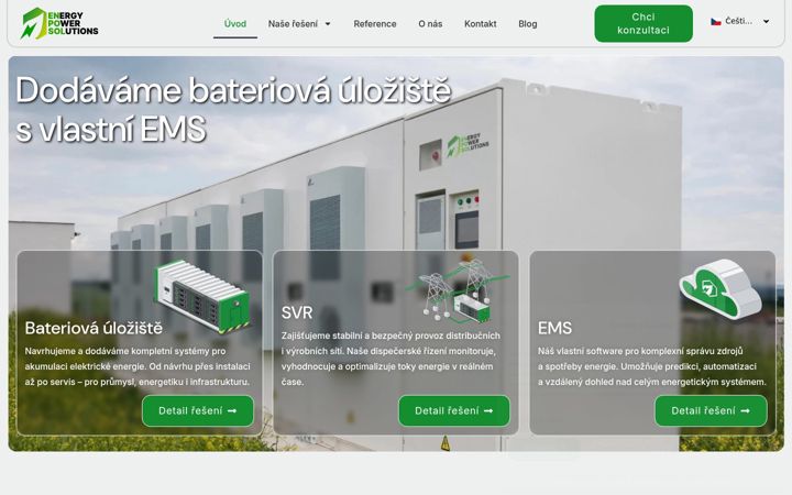 Screenshot of enposol.com