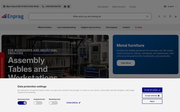 Screenshot of enprag.com