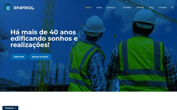 Screenshot of enprol.com.br