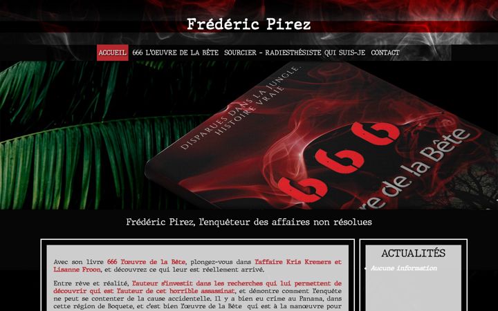 Screenshot of enquetes-disparitions.com