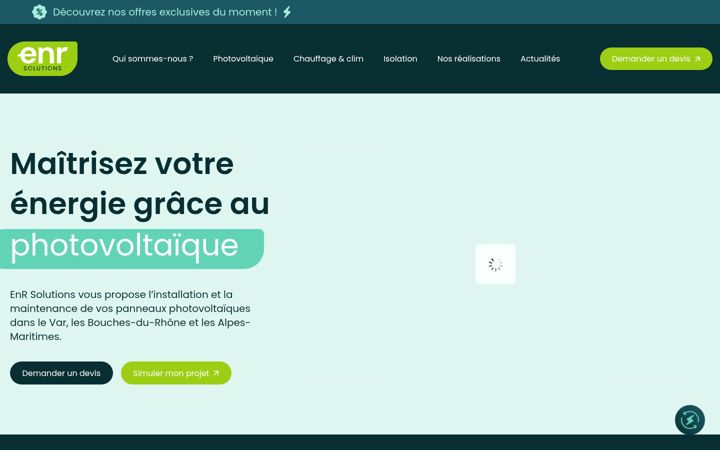 Screenshot of enr-solutions.fr