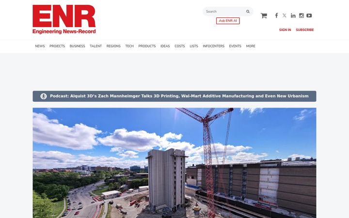 Zrzut ekranu enr.com