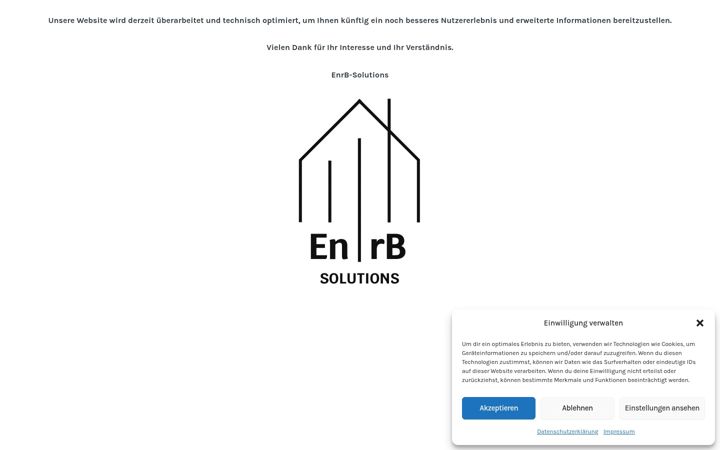 Screenshot of enrb-solutions.de