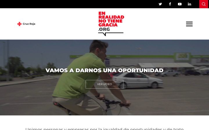Captură de ecran a enrealidadnotienegracia.org