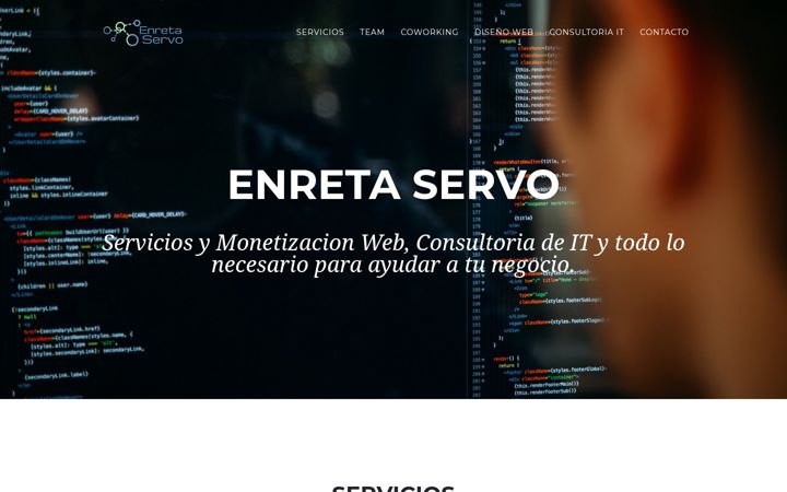 Screenshot of enretaservo.com